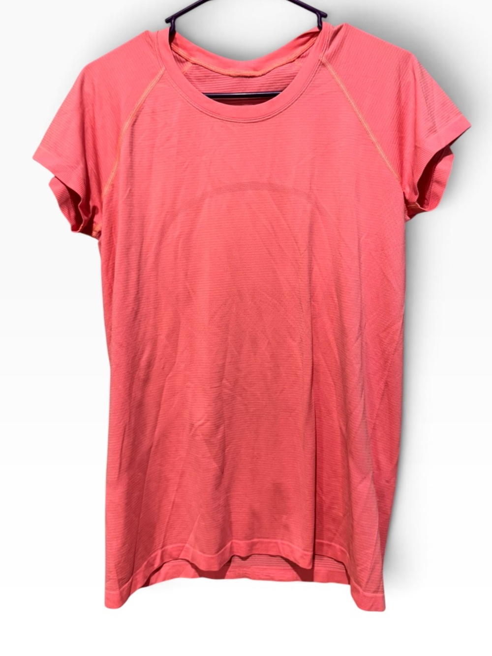 lululemon athletica Coral Pink Short-Sleeve Performance Tee